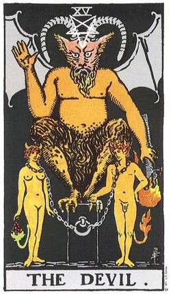 El Diablo, del mazo Rider-Waite